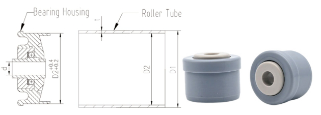 plastic roller bearings 