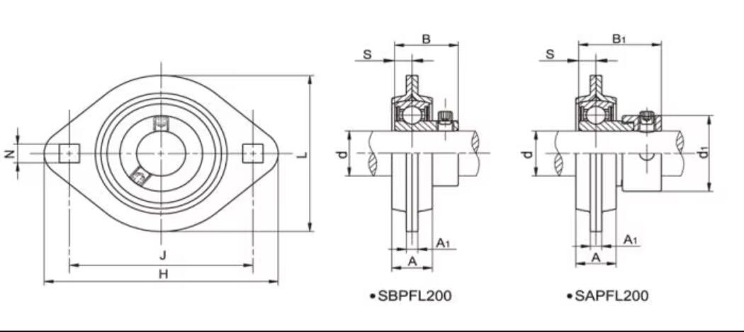 press steel bearings unit